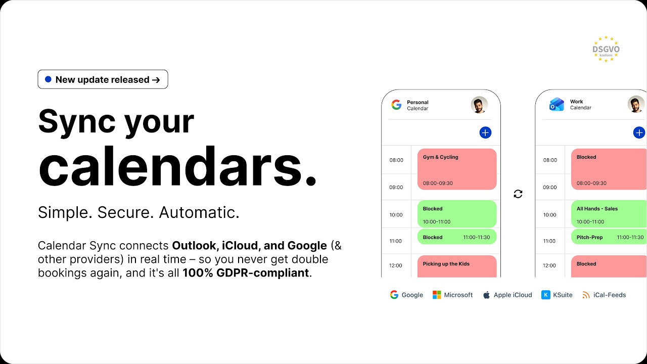 Why we built kalender-sync.de – Finally 100% GDPR-compliant!